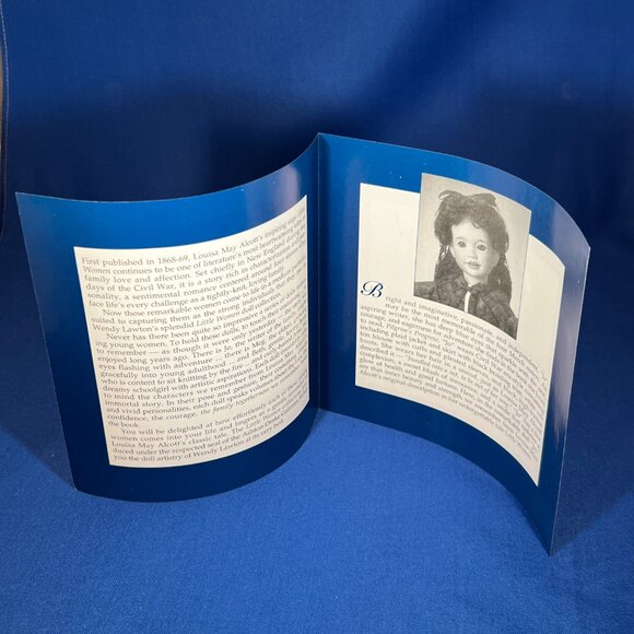 1994 Ashton-Drake Ceramic "Jo" doll with COA - Picture 5 of 8